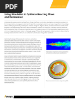 Ab Using Simulation To Optimize Reacting Flows