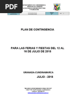 7123 - Plan de Contingencia Ferias y Fiestas 2018