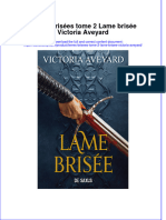 Terres Brisées Tome 2 Lame Brisée Victoria Aveyard Full Chapter Free