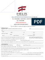 Helix Energy Solutions Group - Employment Application Form