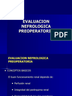 Evaluacion Nefrologica Preoperatoria