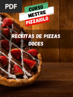 Receitas de Pizza Doces