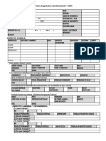 Ficha Diagnóstica Del Estudiante 2024