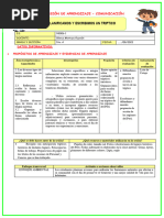 Sesion de Aprendizaje Escribimos Un Triptico Compress