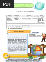 Ficha de Actividad N ° 1 Unidad #4 CCSS para 4° - 2024