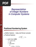 Integer Representation