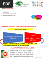 Tema 5 Salud y Comunicación