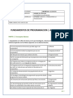 Actividad 1 (Fundamentos de Programación) / TecMilenio 