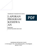 Laporan Program Kesiswaan