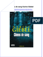 Chiens de Sang Karine Giebel Full Chapter Free