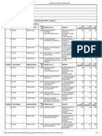 Matriz Curricular Fisioterapia