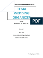 Panduan Tema Wedding Organizer