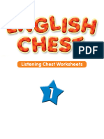 English Chest 1 - Listening Chest Worksheets