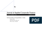 Discount Rate in Emerging Markets - A Guide - 2004