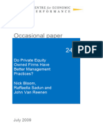 Do Private Equity Owned Firms Have Better Management Practices - Bloom - Sadun - Van Reenen - 2009