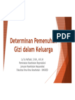 Gizi Kespro - 3. Determinan Pemenuhan Gizi Dalam Keluarga