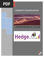 Commodity Research Report: Copper Fundamental Analysis