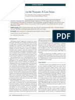 Levofloxacin Use in The Neonate - A Case Series