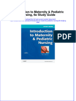 Introduction To Maternity & Pediatric Nursing, 6e Study Guide Download PDF Full Chapter