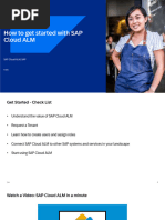 How To Get Started With SAP Cloud ALM