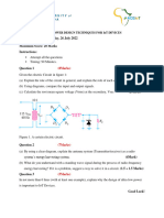 ECS6261-CAT-1 & Marking Scheme