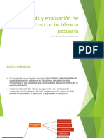 Análisis y Evaluación de Proyectos Con Incidencia Pecuaria