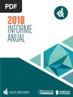 INFORME ANUAL 2018 Caja de Jubilaciones de Córdoba