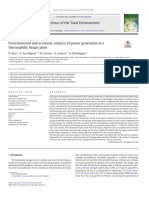 Environmental and Economic Analysis of Power Generation in A Thermophilic Biogas Plant