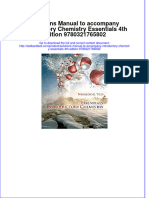 Solutions Manual To Accompany Introductory Chemistry Essentials 4th Edition 9780321765802 Download PDF Full Chapter