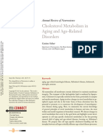 ANNUAL REVIEW - Cholesterol Metabolism in Aging and Age-Related Disorders (Saher, 2023)