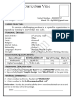 Dipankar Ghosh CV