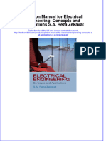 Solution Manual For Electrical Engineering: Concepts and Applications S.A. Reza Zekavat Download PDF Full Chapter