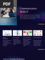 Communication Skills II