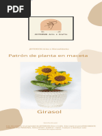 Planta en Maceta Girasol