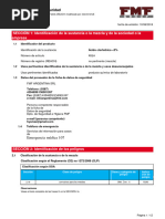 Ficha de Seguridad Acido Clorhidrico FMF