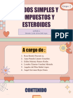 Lípidos Simples y Compuestos y Esteroides