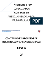 Fase 6 Segundo CONTENIDOS Y PDA