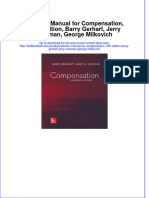 Solution Manual For Compensation, 13th Edition, Barry Gerhart, Jerry Newman, George Milkovich Download PDF Full Chapter