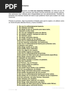 Lista de Creencias Limitantes