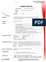 Et2633 6.0 Roseta - Óptica