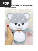 Crochet Shiba PDF Amigurumi Free Pattern