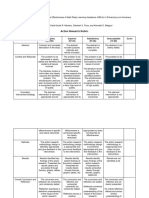 Rubric For Completed Paper