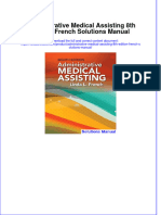 Administrative Medical Assisting 8th Edition French Solutions Manual Instant Download All Chapter