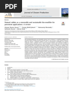 Natural Rubber As A Renewable and Sustainable Bio-Modifier For