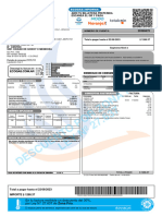 Factura Debito ECOGAS Nro 0401 36751741 000020399470 Cuy