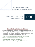 UNIT-4 - Limit State of Collapse For Flexure Theory