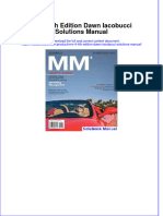 MM 4 4th Edition Dawn Iacobucci Solutions Manual Instant Download All Chapter