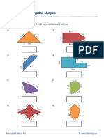 Grade 3 Geometry Perimeter Irregular Shapes A