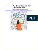 Society The Basics Macionis 12th Edition Test Bank Download PDF Full Chapter