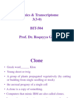 Genomics Week V& VI